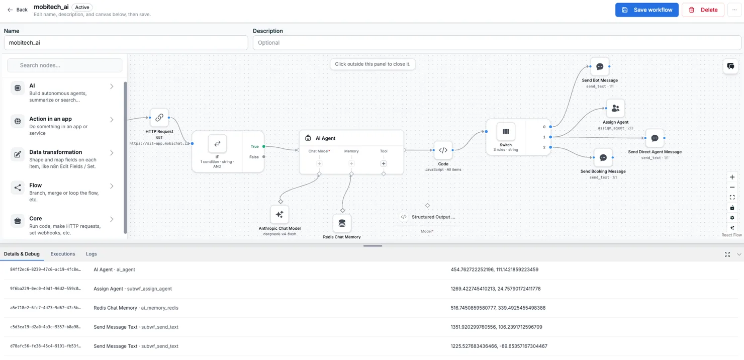 mobitech AI builder