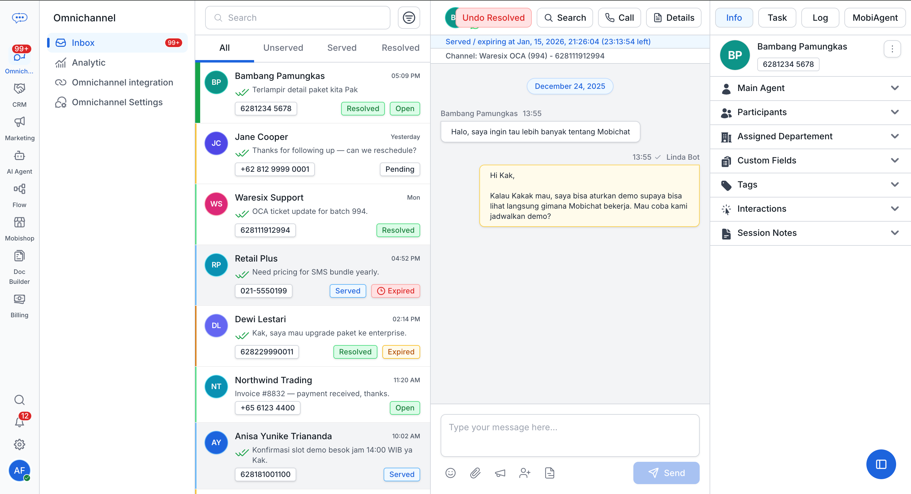 Mobitech AI builder